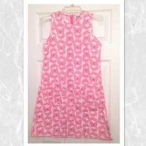 Pink butterfly dress!
